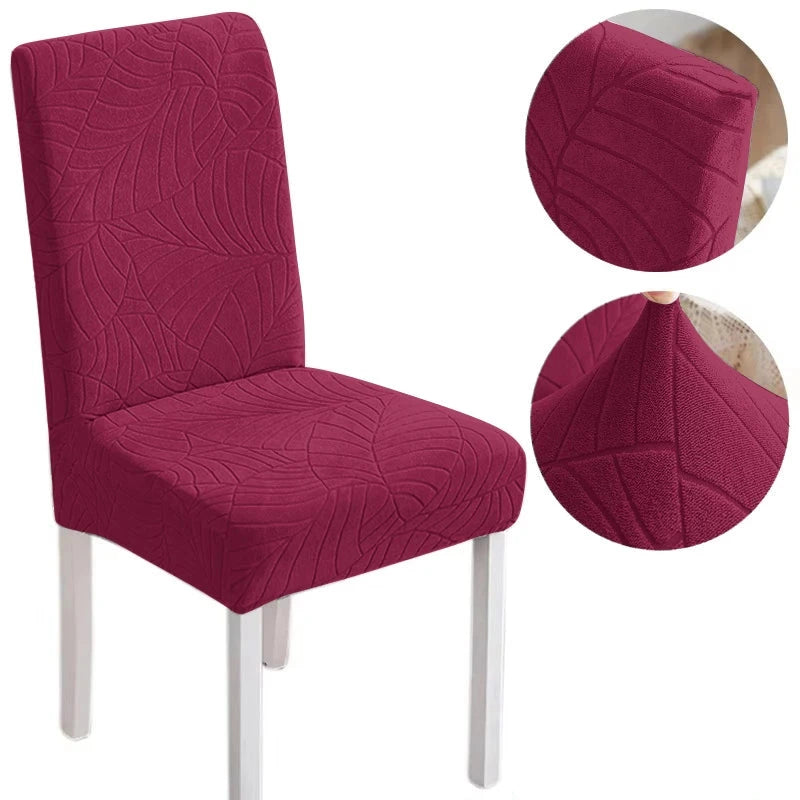 Capas de Cadeira Genina – Kit com 4 ou 6 Unidades | Ajuste Elástico, Impermeável e Fácil de Limpar | Ideal para Sala de Jantar, Escritório, Hotel ou Restaurante