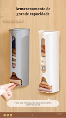 Organizador de Parede Multifuncional | Suporte para Sacolas, Meias ou Roupas Íntimas – Fixação sem Furos