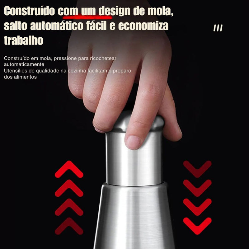 Mini Processador Manual para Alho e Legumes | Compacto, Rápido,  Sem Bagunça e Sem Eletricidade