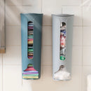 Organizador de Parede Multifuncional | Suporte para Sacolas, Meias ou Roupas Íntimas – Fixação sem Furos