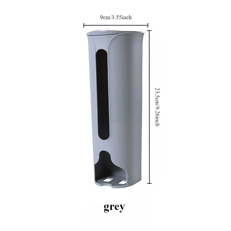 Organizador de Parede Multifuncional | Suporte para Sacolas, Meias ou Roupas Íntimas – Fixação sem Furos